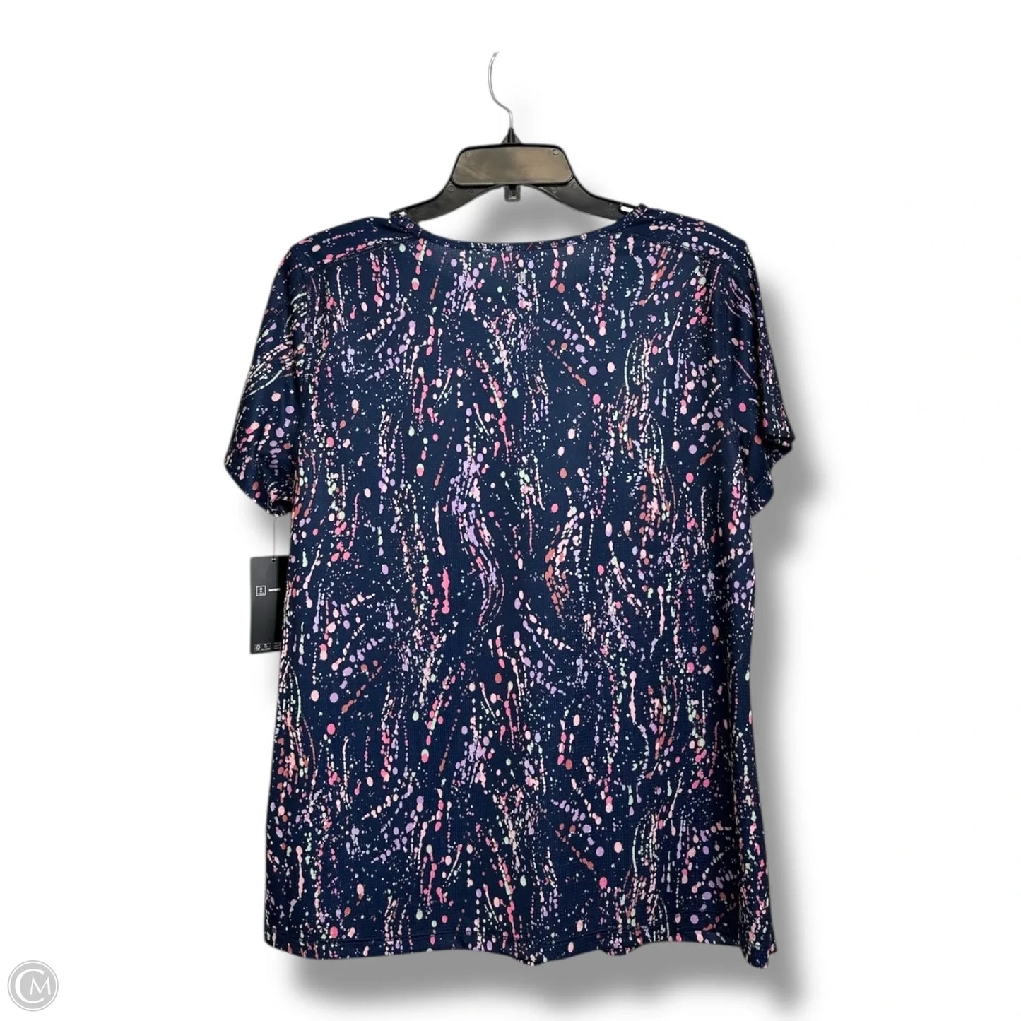 Athletic Top Short Sleeve By Ideology In Navy, Size: L