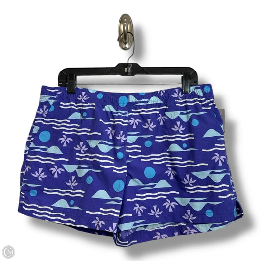 Athletic Shorts By Columbia In Blue, Size: L