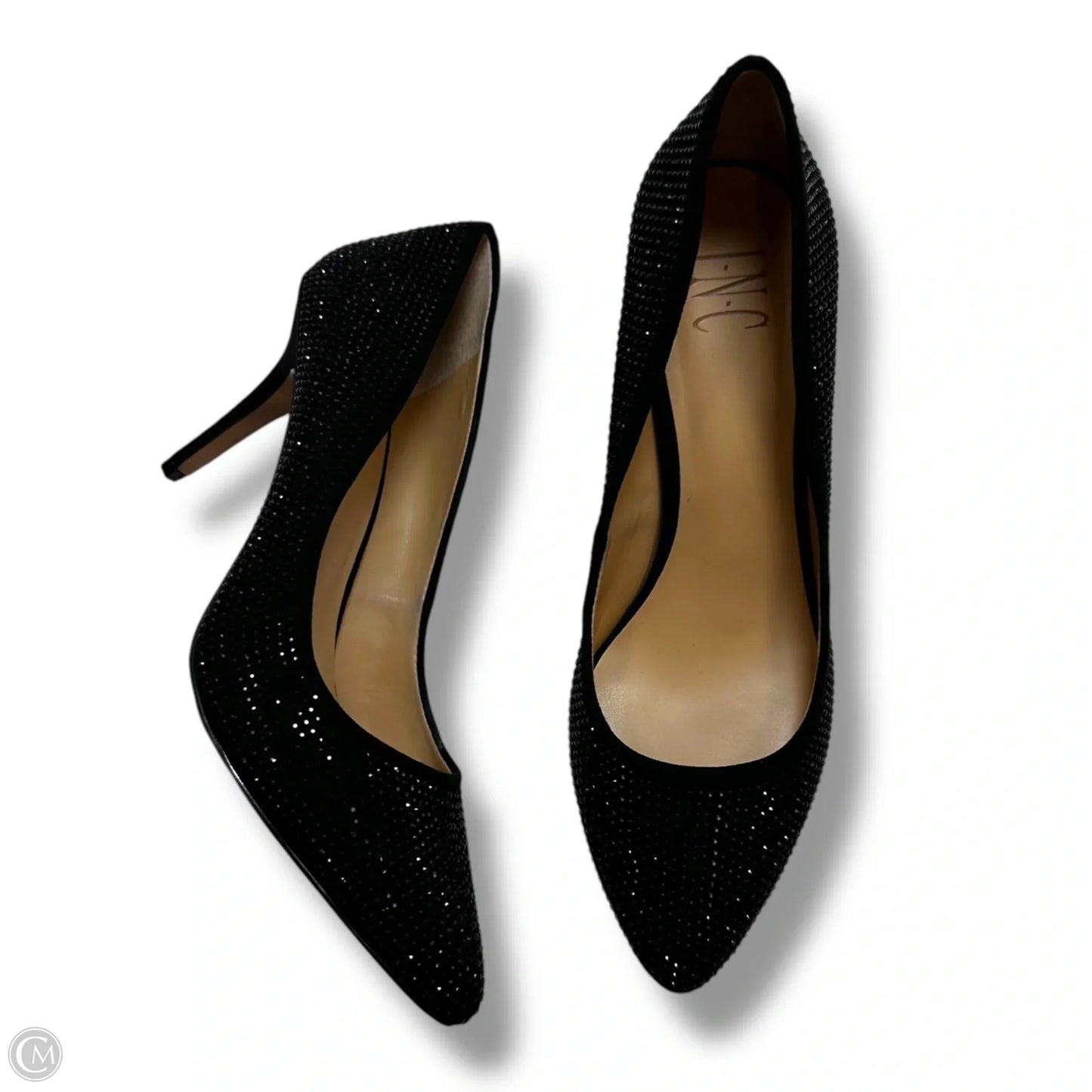 Shoes Heels Kitten By Inc In Black, Size: 9
