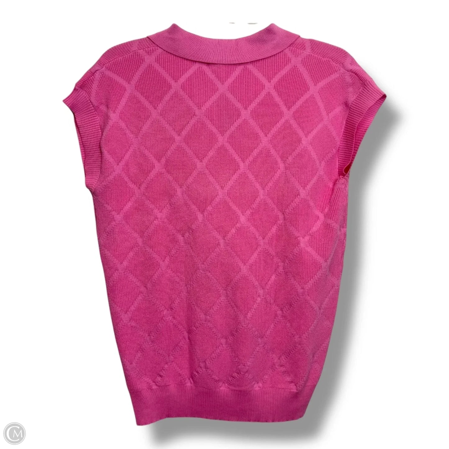 Top Sleeveless By Clothes Mentor In Pink, Size: L