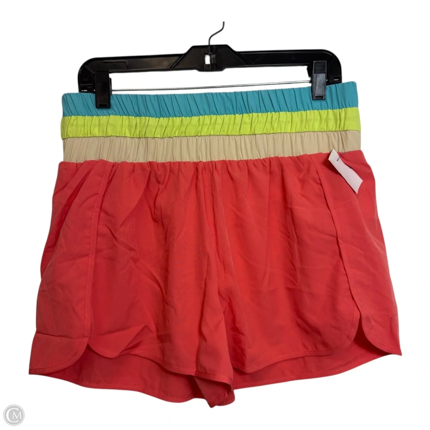 Athletic Shorts By Pink Lily In Multi-colored, Size: Xl
