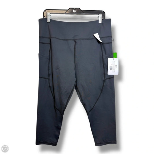 Athletic Capris By Zyia In Black, Size: 20