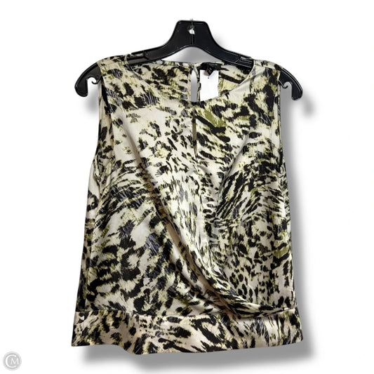 Top Sleeveless By Ann Taylor In Multi-colored, Size: 6p
