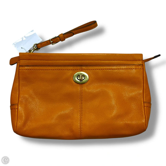 Park clutch Wristlet Designer By Coach, Size: Large