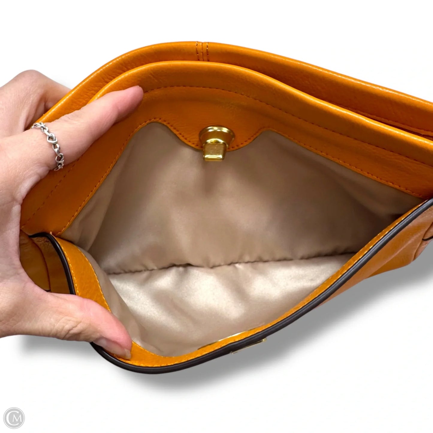 Park clutch Wristlet Designer By Coach, Size: Large