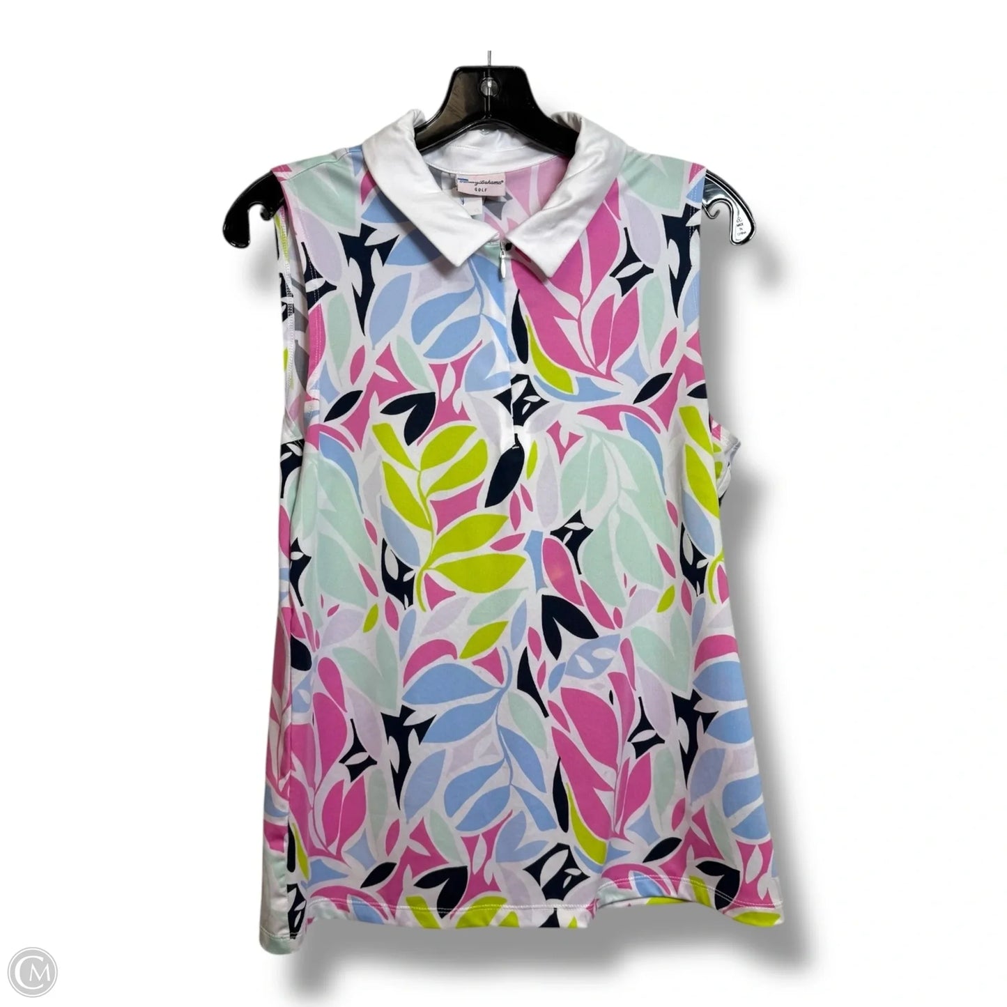 Athletic Tank Top By Tommy Bahama In Multi-colored, Size: L