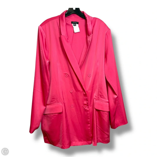Blazer By Venus In Pink, Size: 16