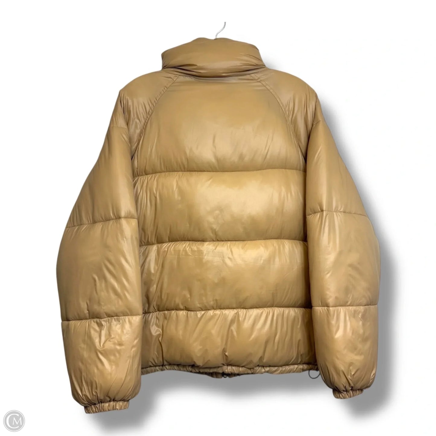 Coat Puffer & Quilted By Abercrombie And Fitch In Tan, Size: M