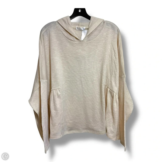 Top Long Sleeve By 89th And Madison In Tan, Size: Xl