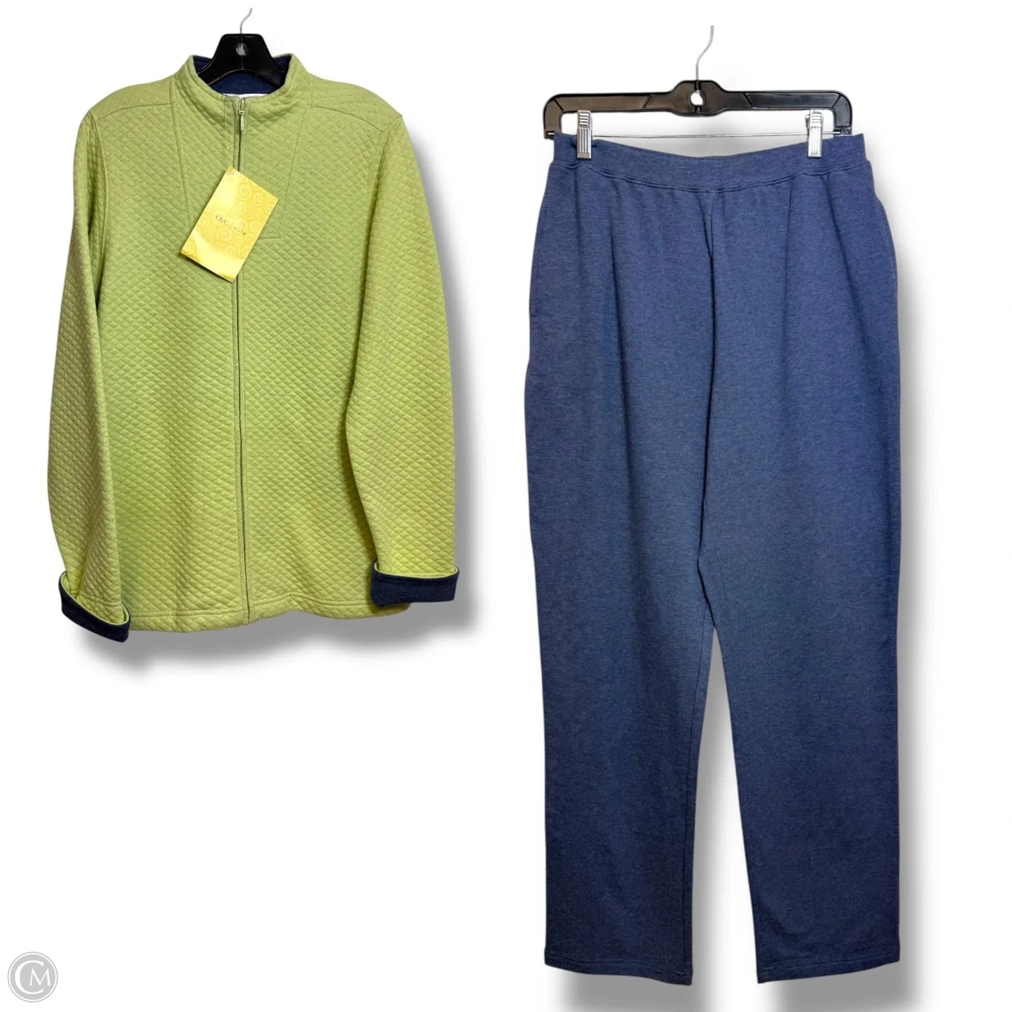 Pants Set 2pc By Cmf In Green, Size: S