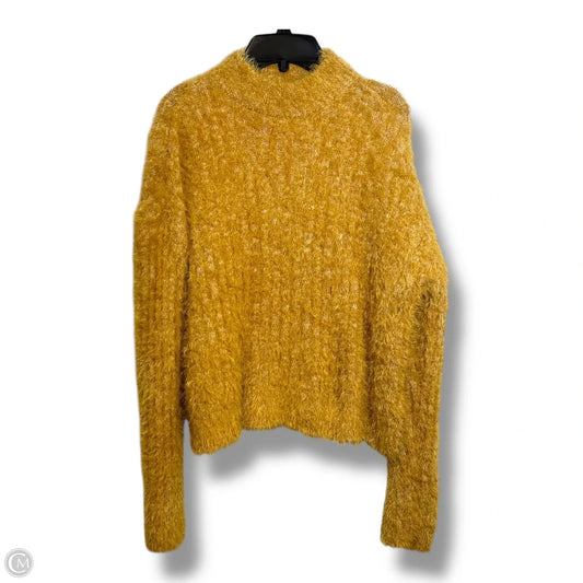 Sweater By Candies In Yellow, Size: L