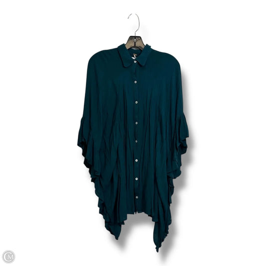 Top Sleeveless By Free People In Teal, Size: Xs