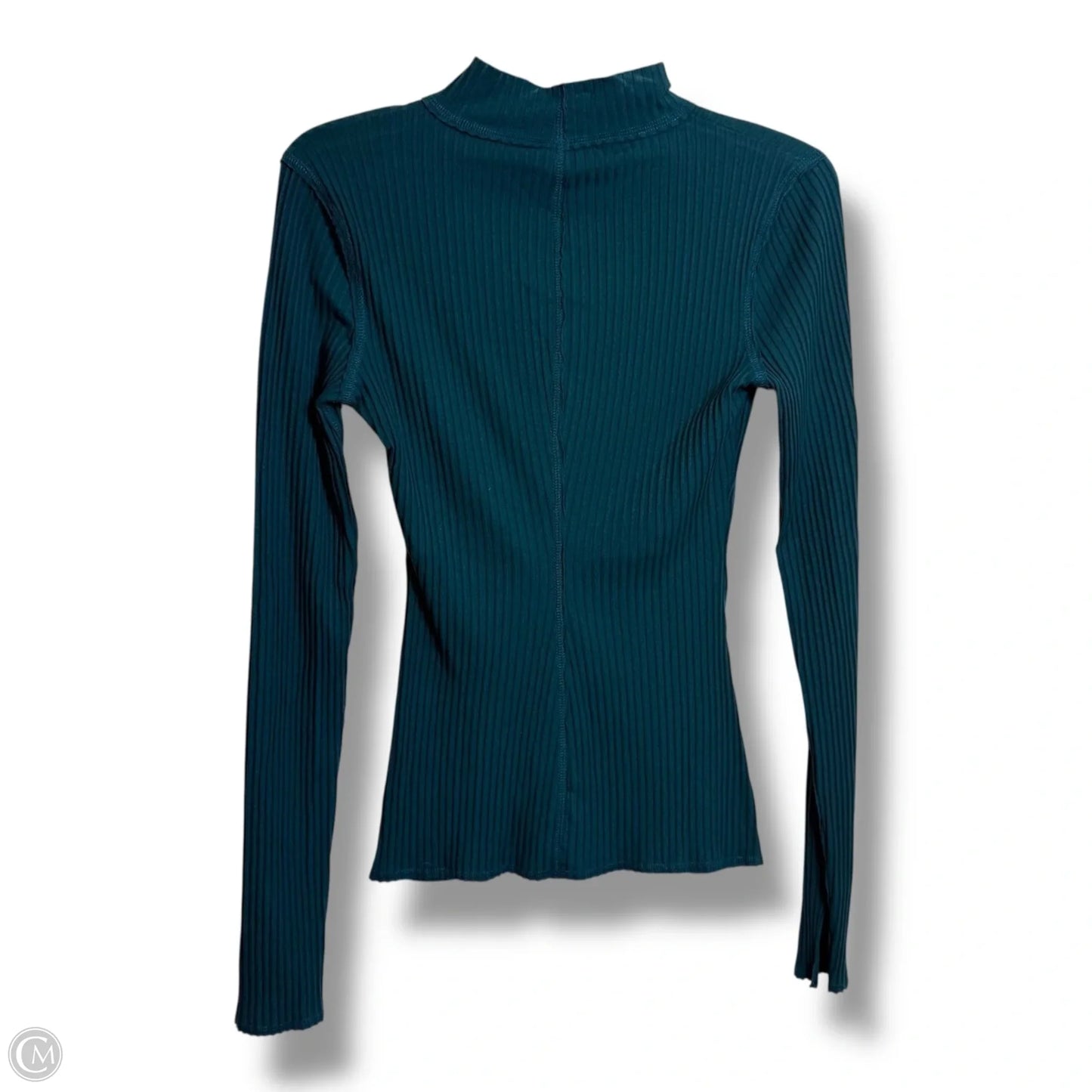 Top Long Sleeve By Free People In Teal, Size: Xs