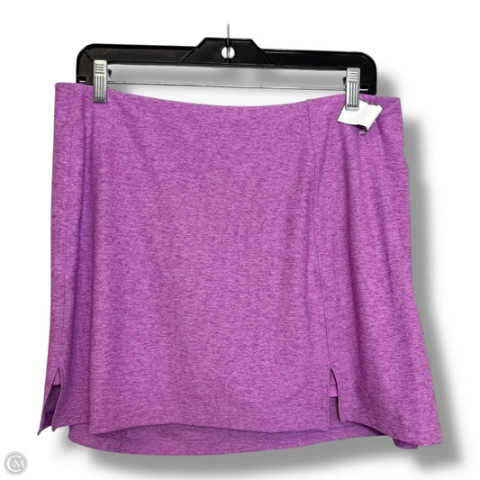 Athletic Skort By Outdoor Voices In Purple, Size: Xl