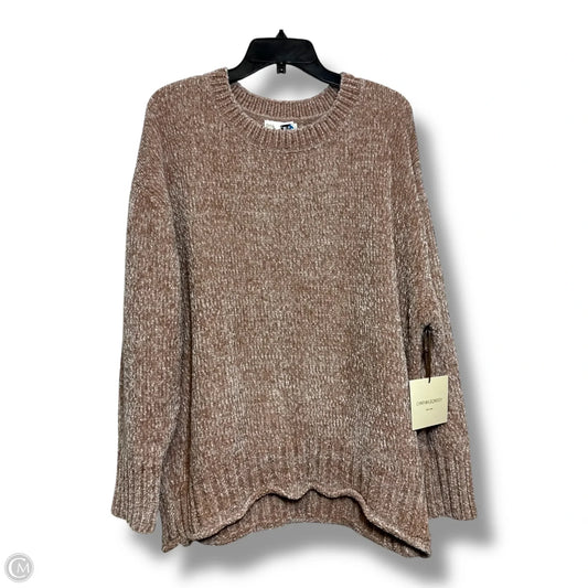 Sweater By Cynthia Rowley In Tan, Size: 3x