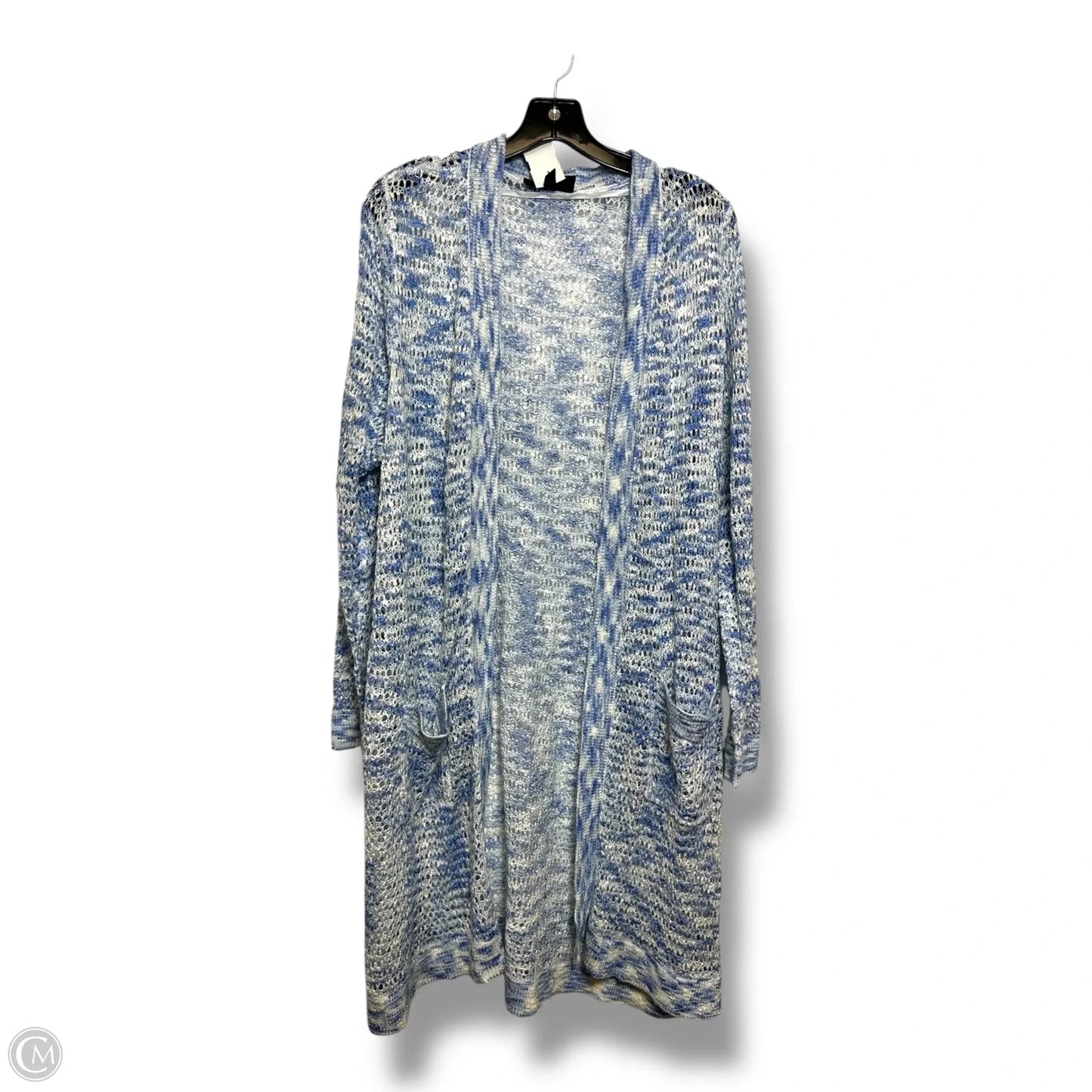Cardigan By Lane Bryant In Blue, Size: 1x