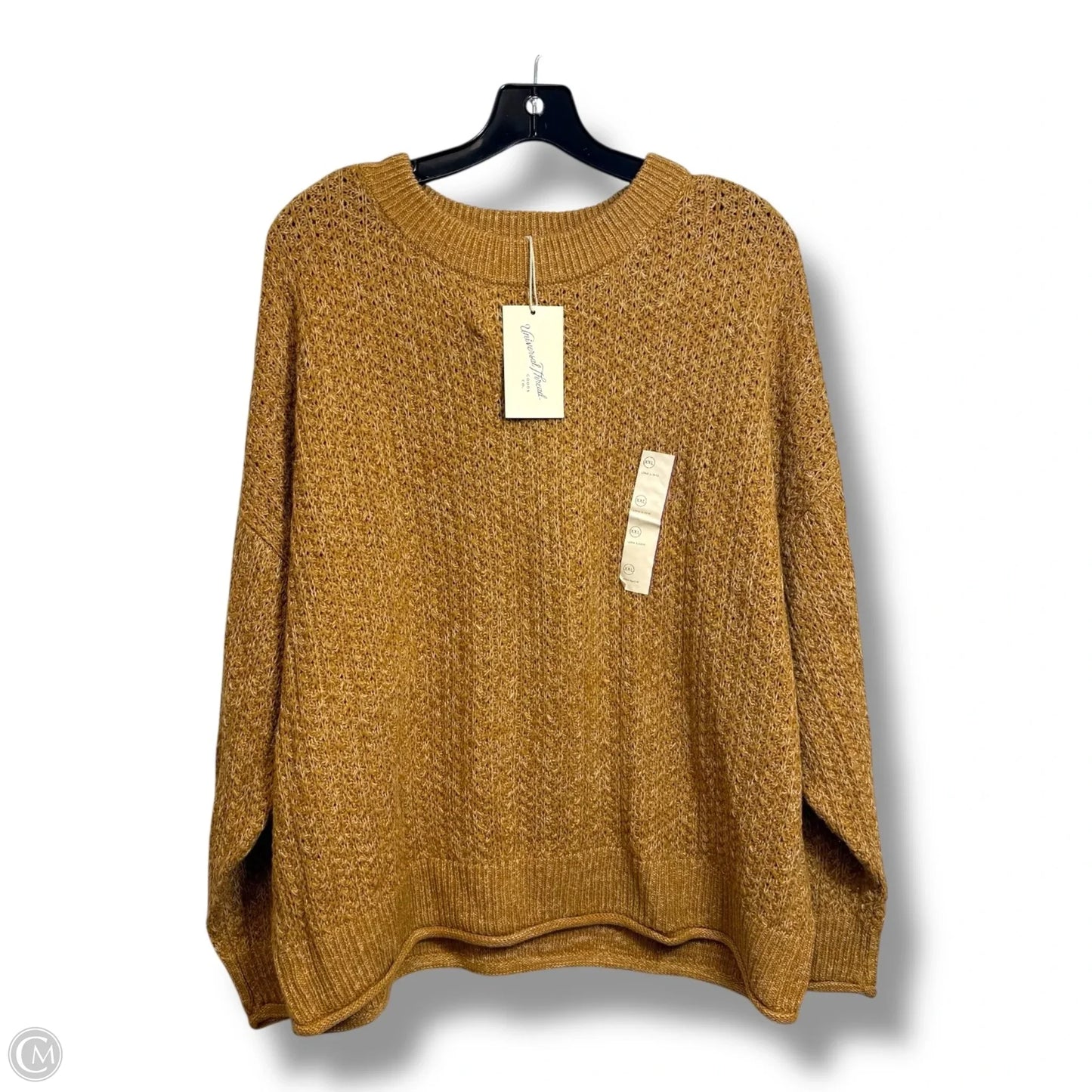 Sweater By Universal Thread In Gold, Size: Xxl
