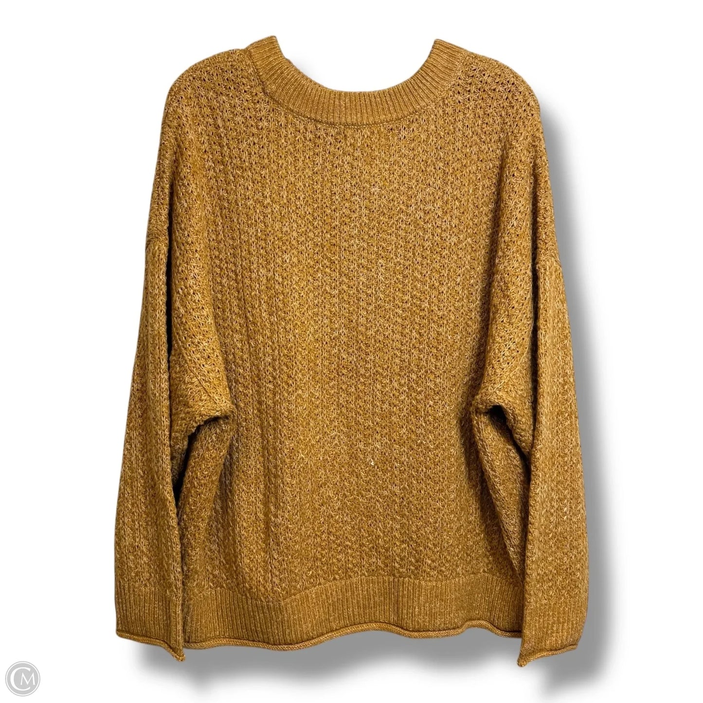 Sweater By Universal Thread In Gold, Size: Xxl