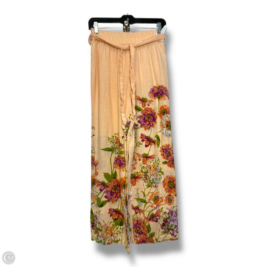 Pants Cropped By Cmf In Peach, Size: S
