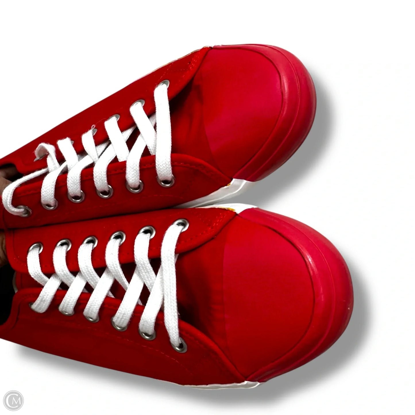 Shoes Sneakers By Clothes Mentor In Red, Size: 8.5