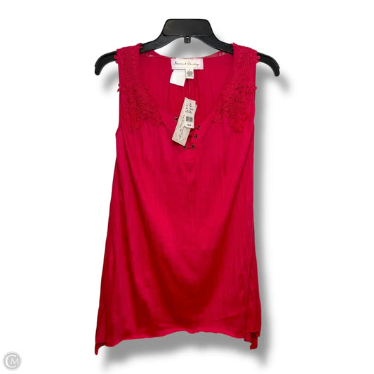 Top Sleeveless By French Laundry In Coral, Size: S