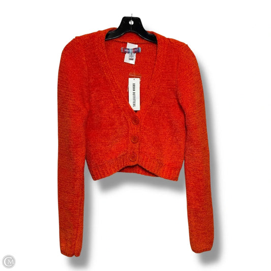 Cardigan By Urban Outfitters In Orange, Size: M