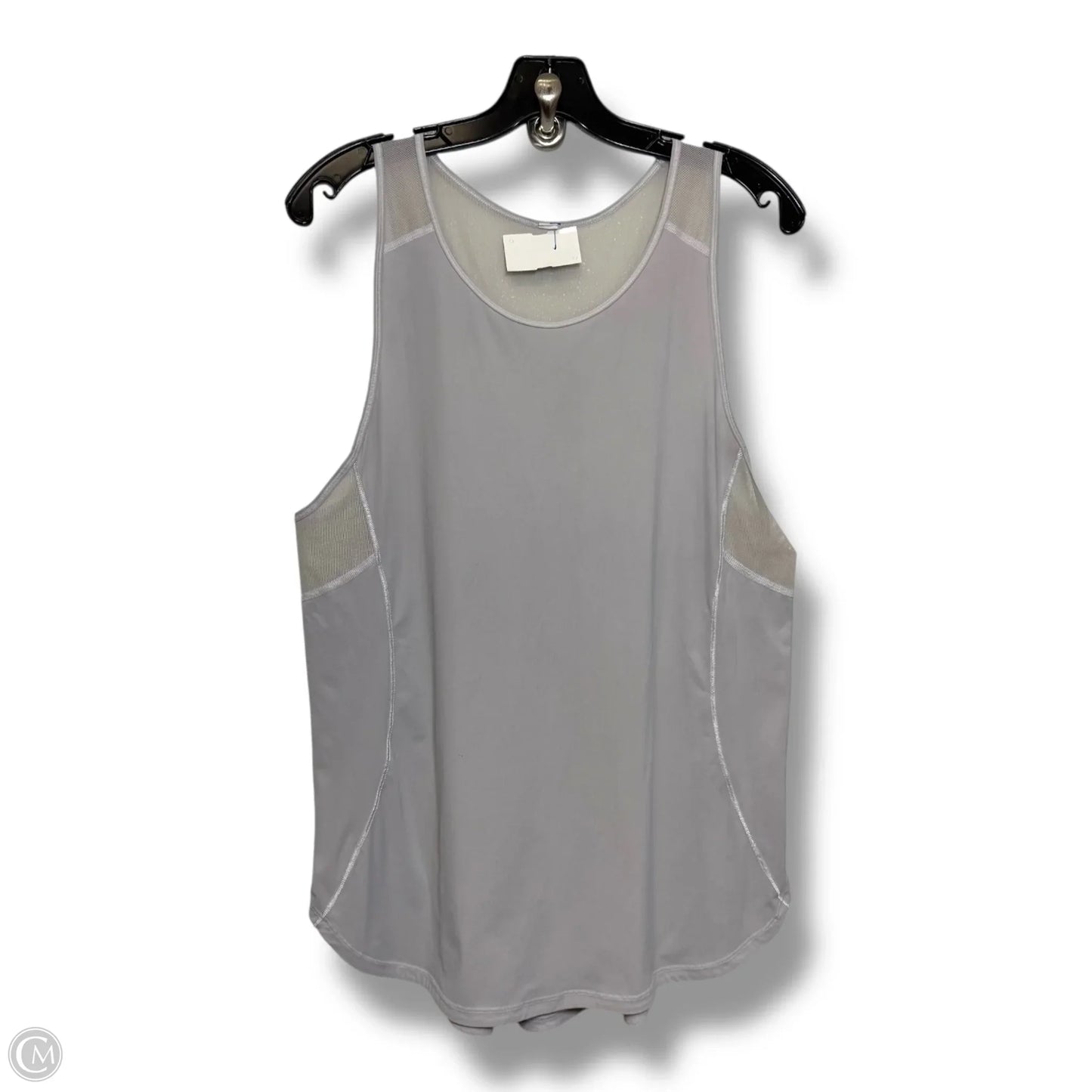 Athletic Tank Top By Lululemon In Grey, Size: S