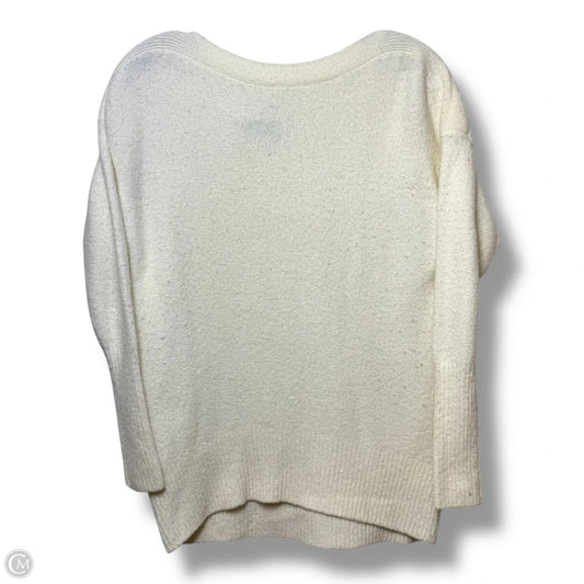 Sweater By Abercrombie And Fitch In Ivory, Size: Xs