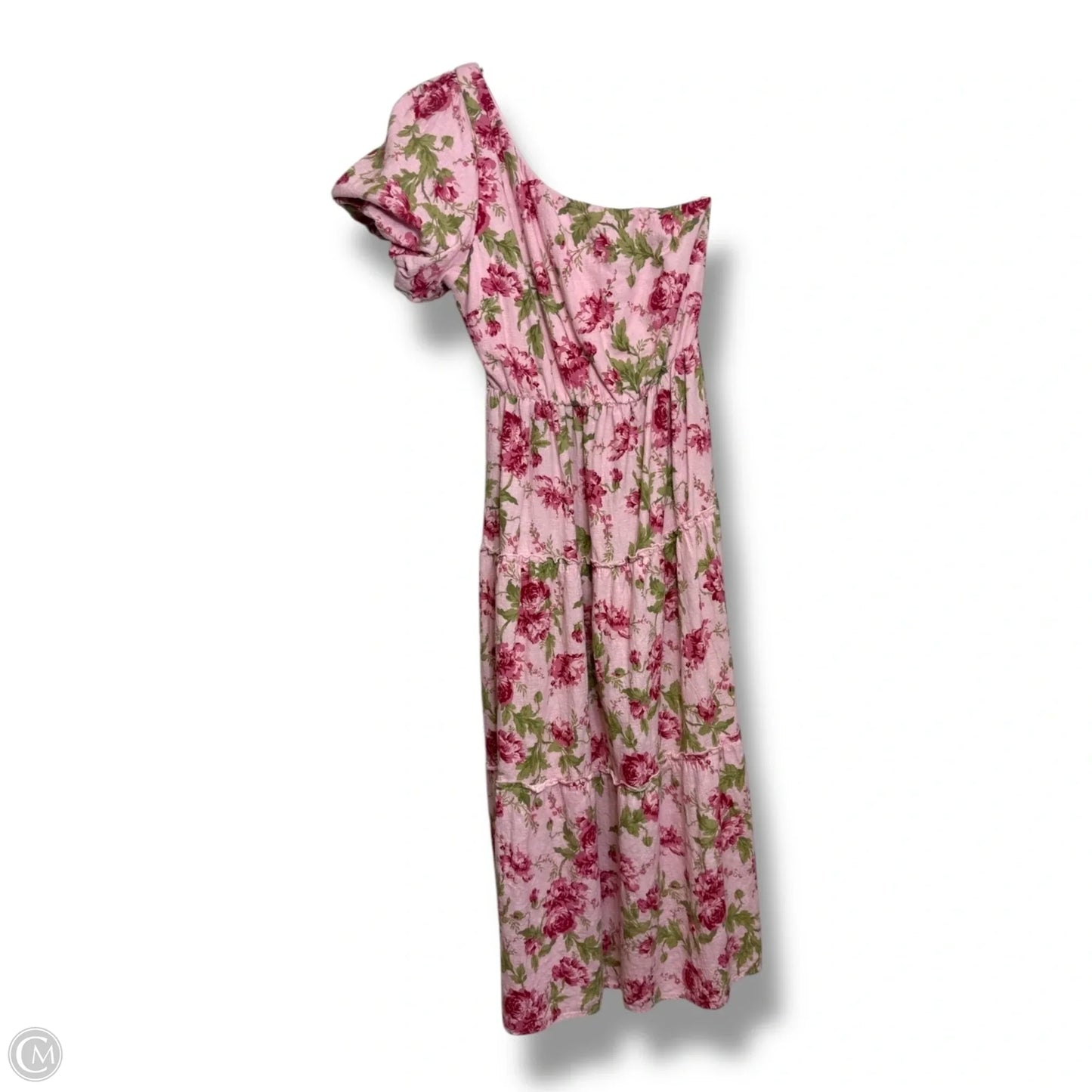 Dress Casual Midi By Mumu In Floral Print, Size: M