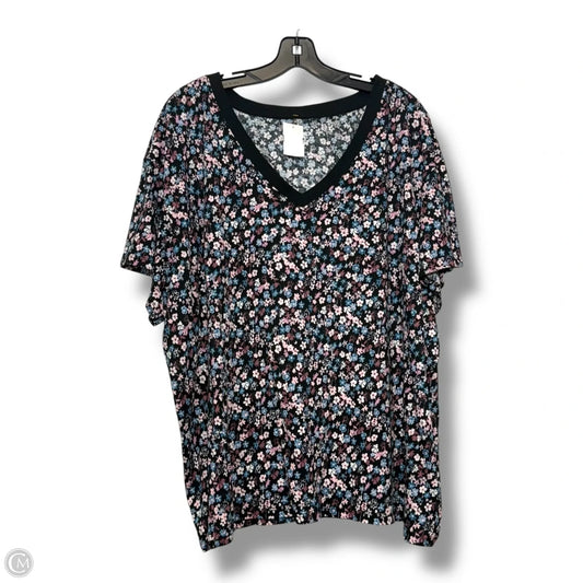 Top Short Sleeve By Torrid In Floral Print, Size: 3x