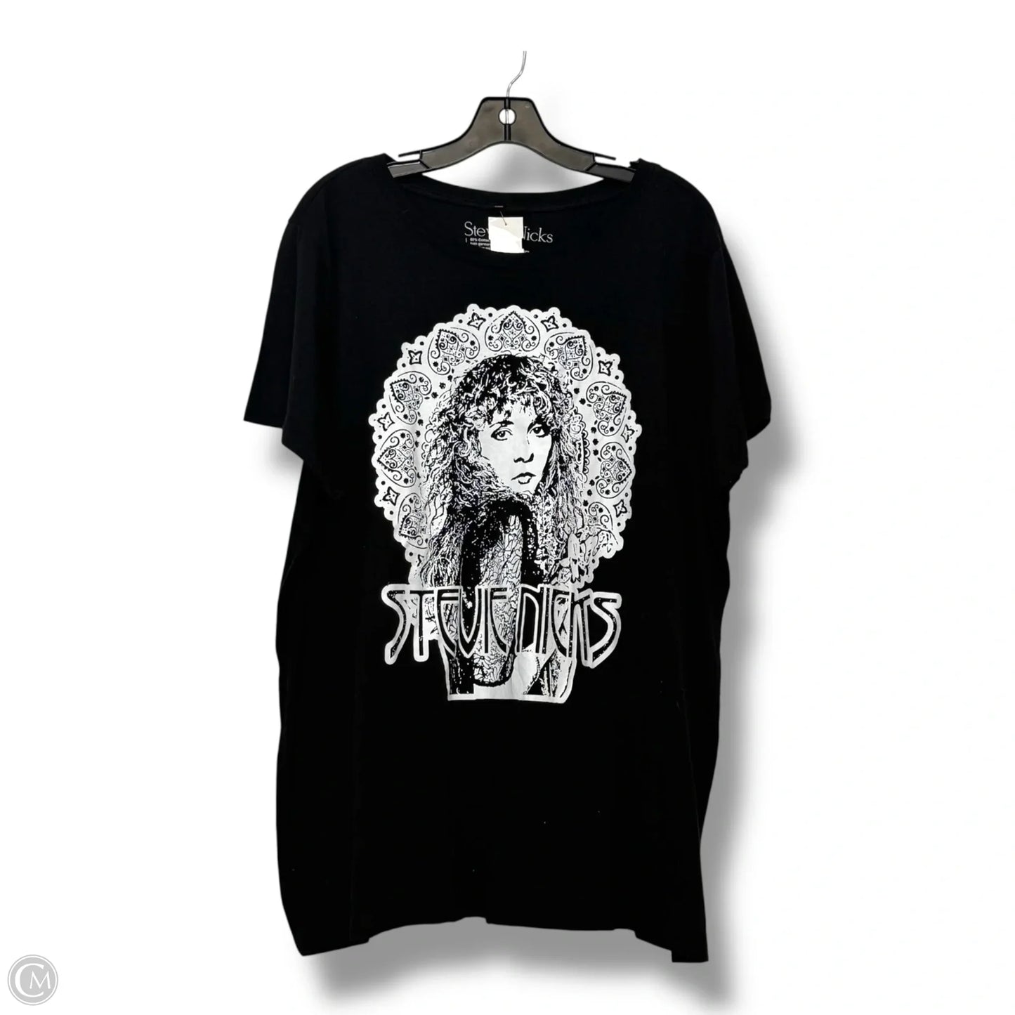 Stevie Nicks Top Short Sleeve Basic By Torrid In Black, Size: 3x