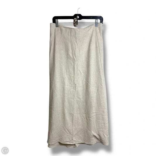 Skirt Midi By ARULA In Beige, Size: 3x