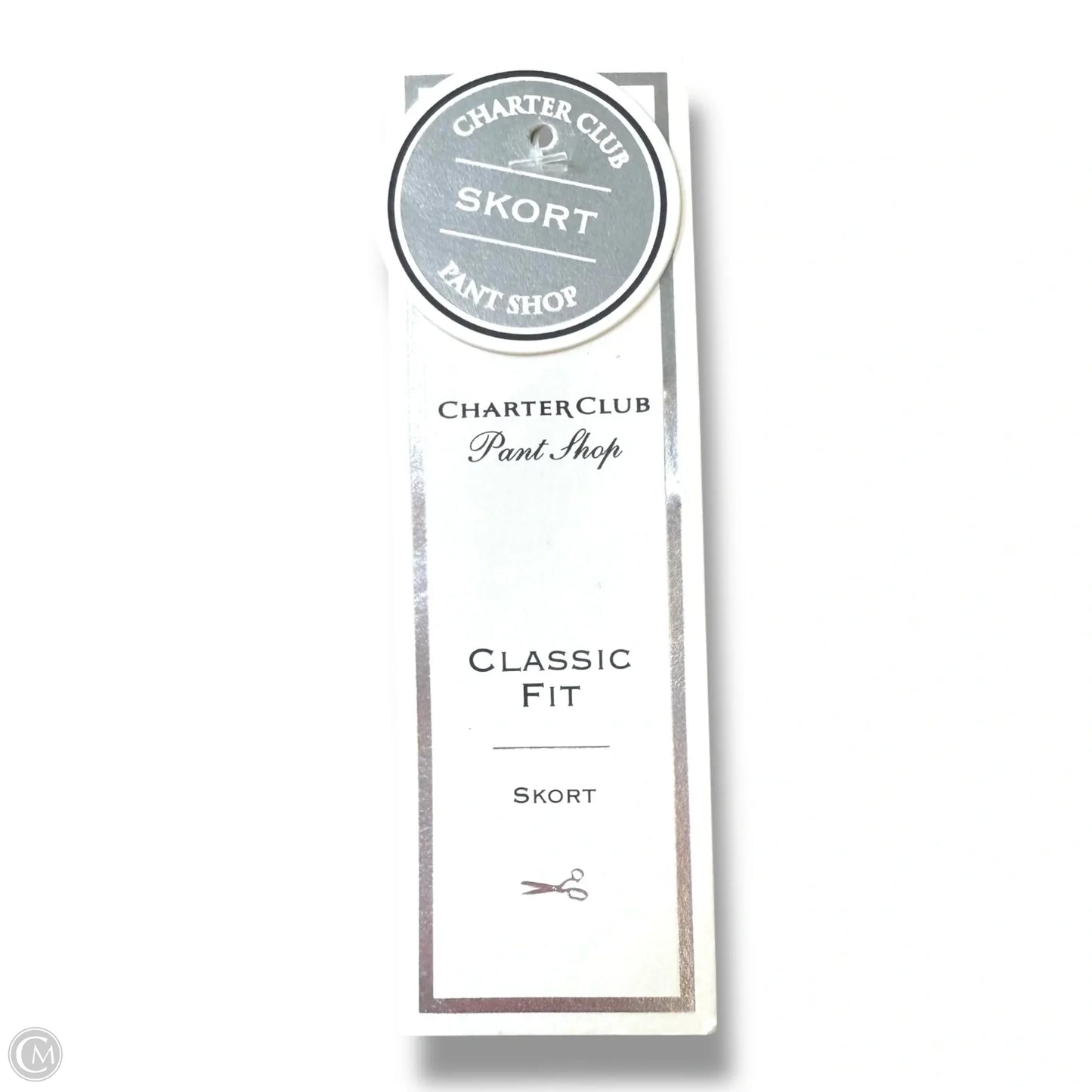 Skort By Charter Club In Tan, Size: 14