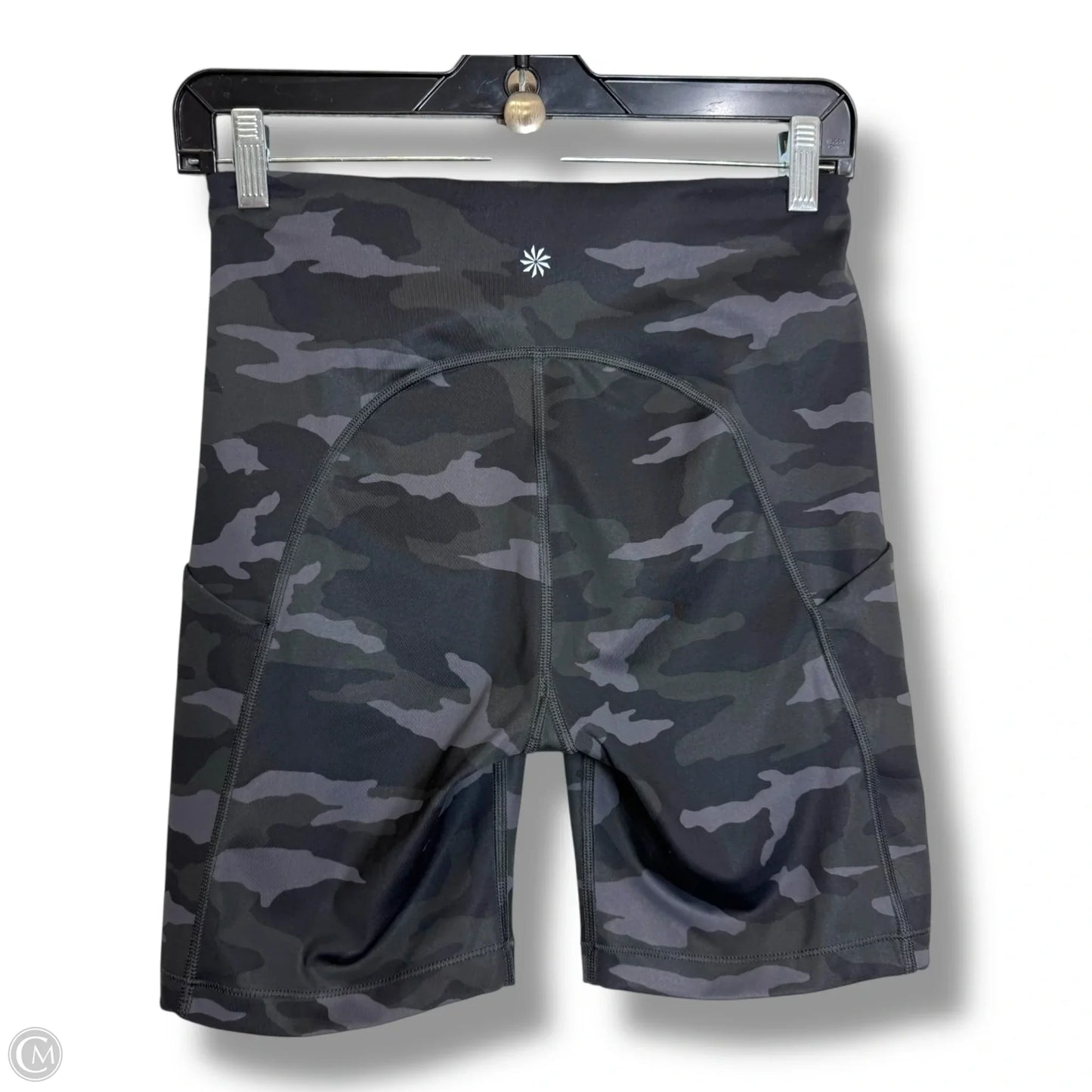 Athletic Shorts By Athleta In Camouflage Print, Size: S