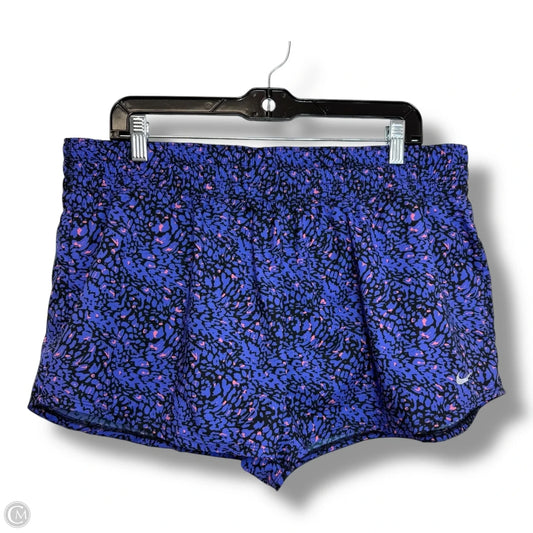 Athletic Shorts By Nike Apparel In Purple, Size: Xl