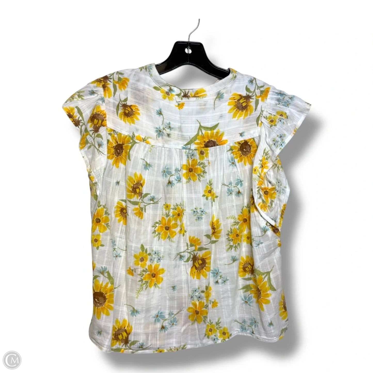 Top Sleeveless By Old Navy In Floral Print, Size: S