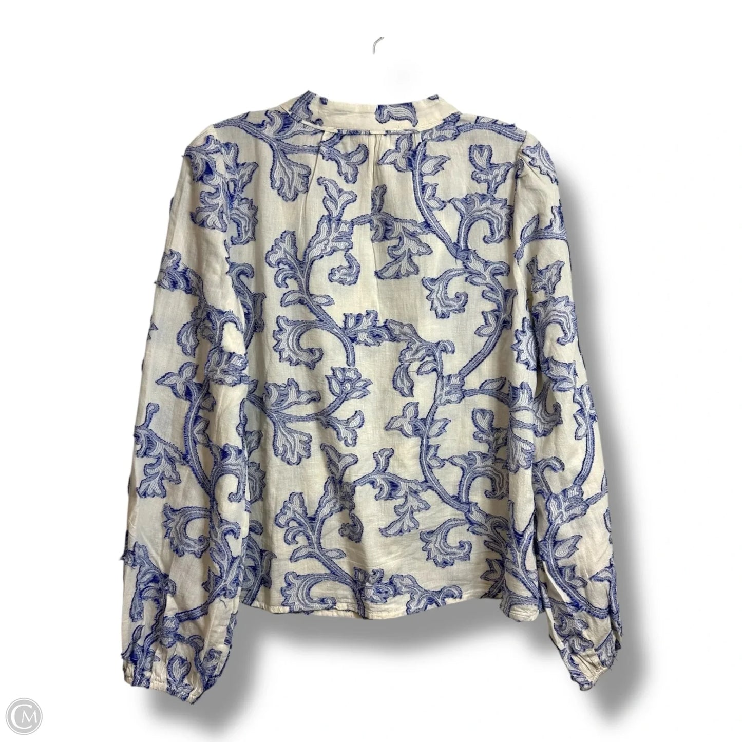 Top Long Sleeve By Loft In Blue, Size: S