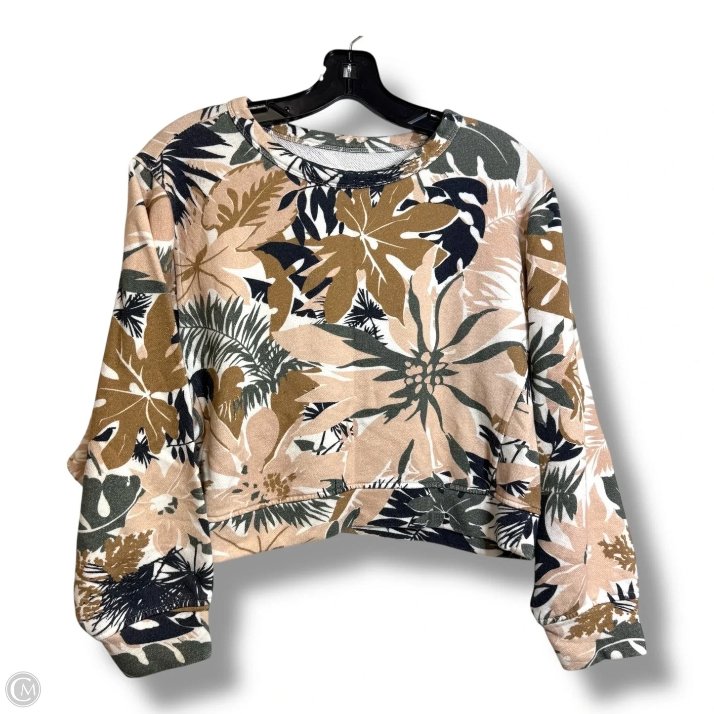 Top Long Sleeve By Rag & Bones Jeans In Beige, Size: S