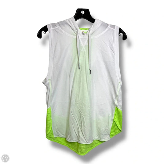 Athletic Tank Top By Under Armour In White, Size: M