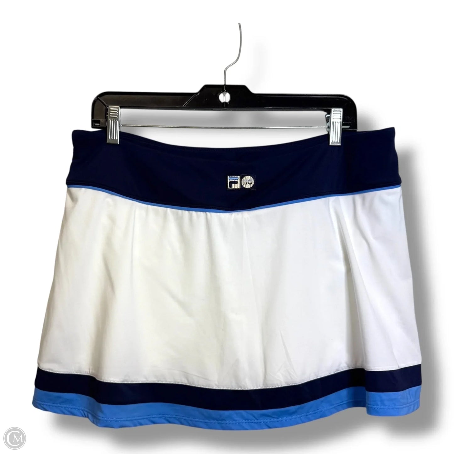 Athletic Skort By Fila In White, Size: Xl