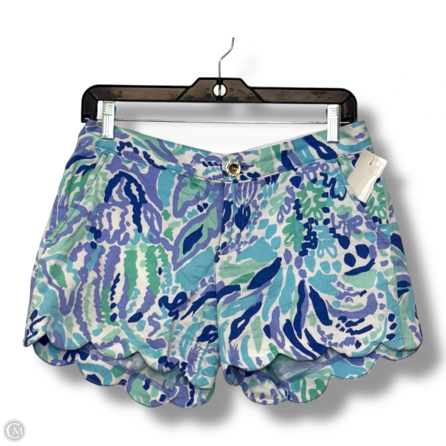 Shorts Designer By Lilly Pulitzer In Blue, Size: 2