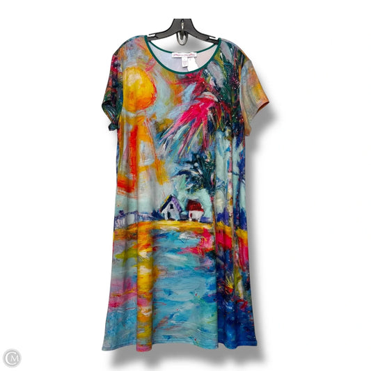 Dress Casual Short By Clothes Mentor In Multi-colored, Size: Xl