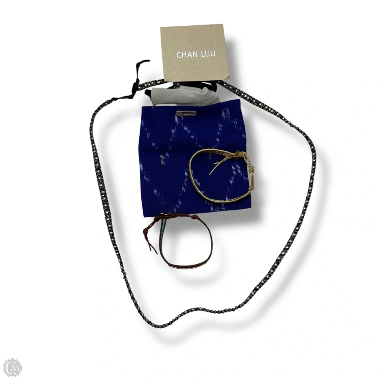 Necklace & bracelets By Chan Luu, Size: 03 Piece Set