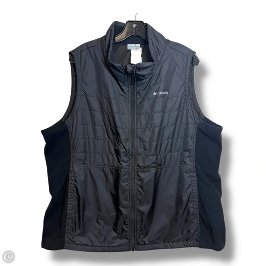 Vest Puffer & Quilted By Columbia In Black, Size: 1x