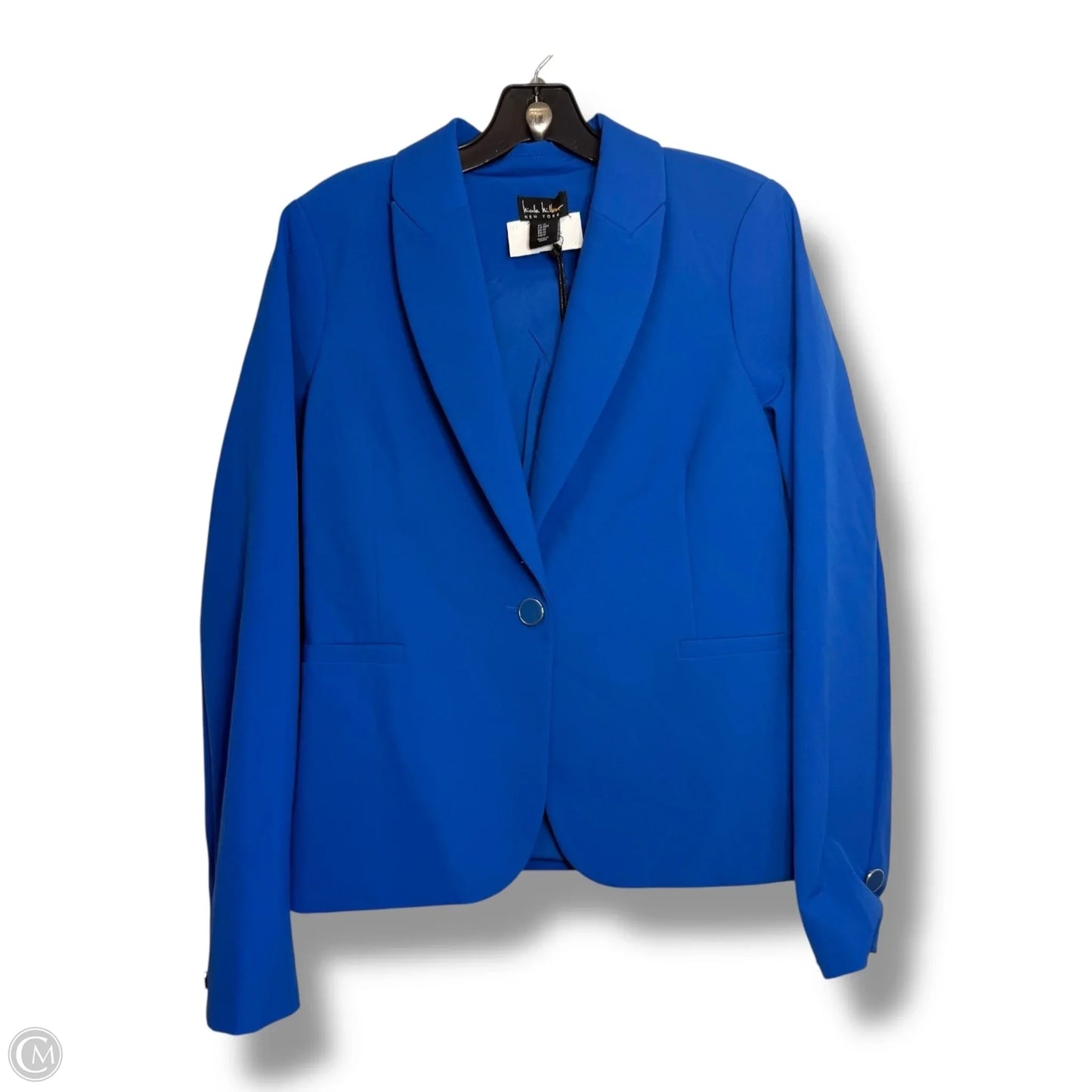 Blazer By Nicole Miller In Blue, Size: M