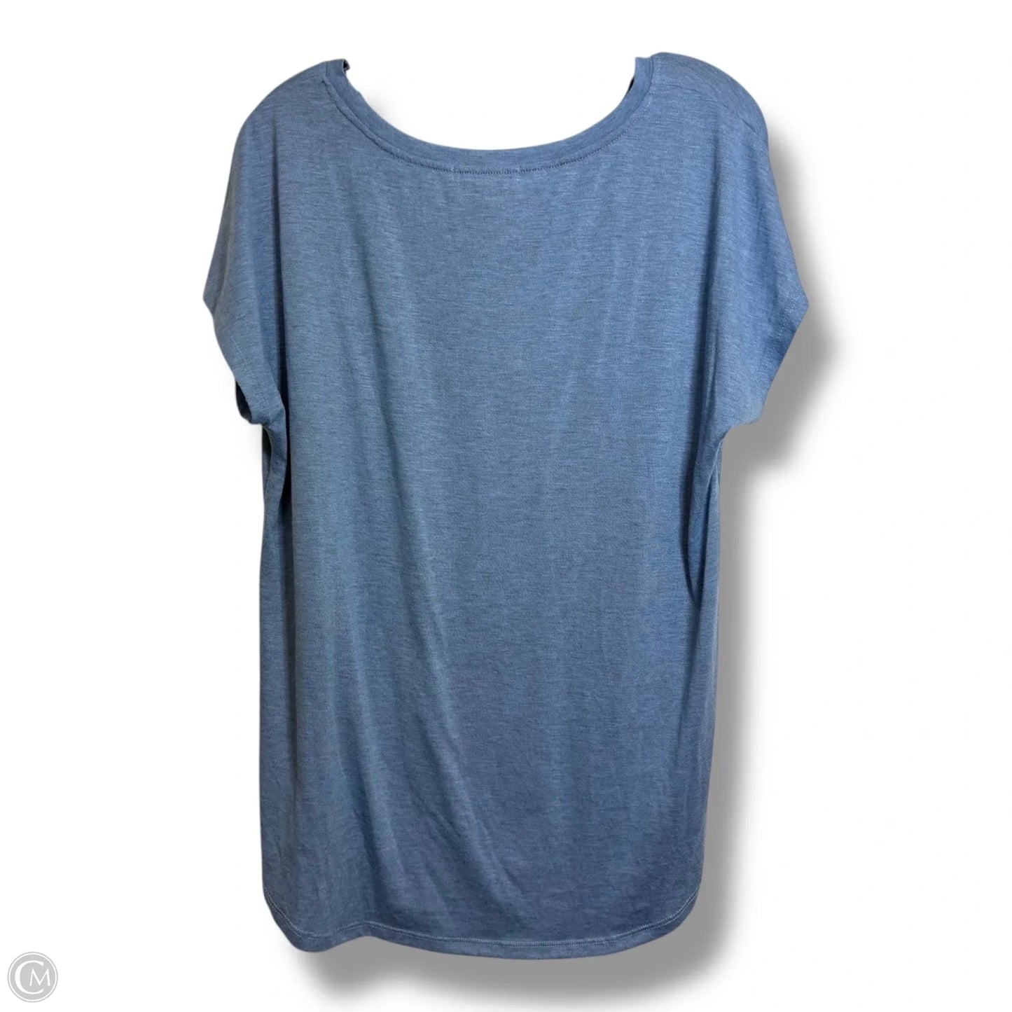 Lobsters Top Short Sleeve By Clothes Mentor In Blue, Size: L
