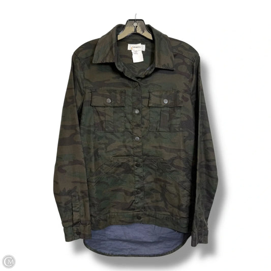 Jacket Other By Level 99 In Camouflage Print, Size: S