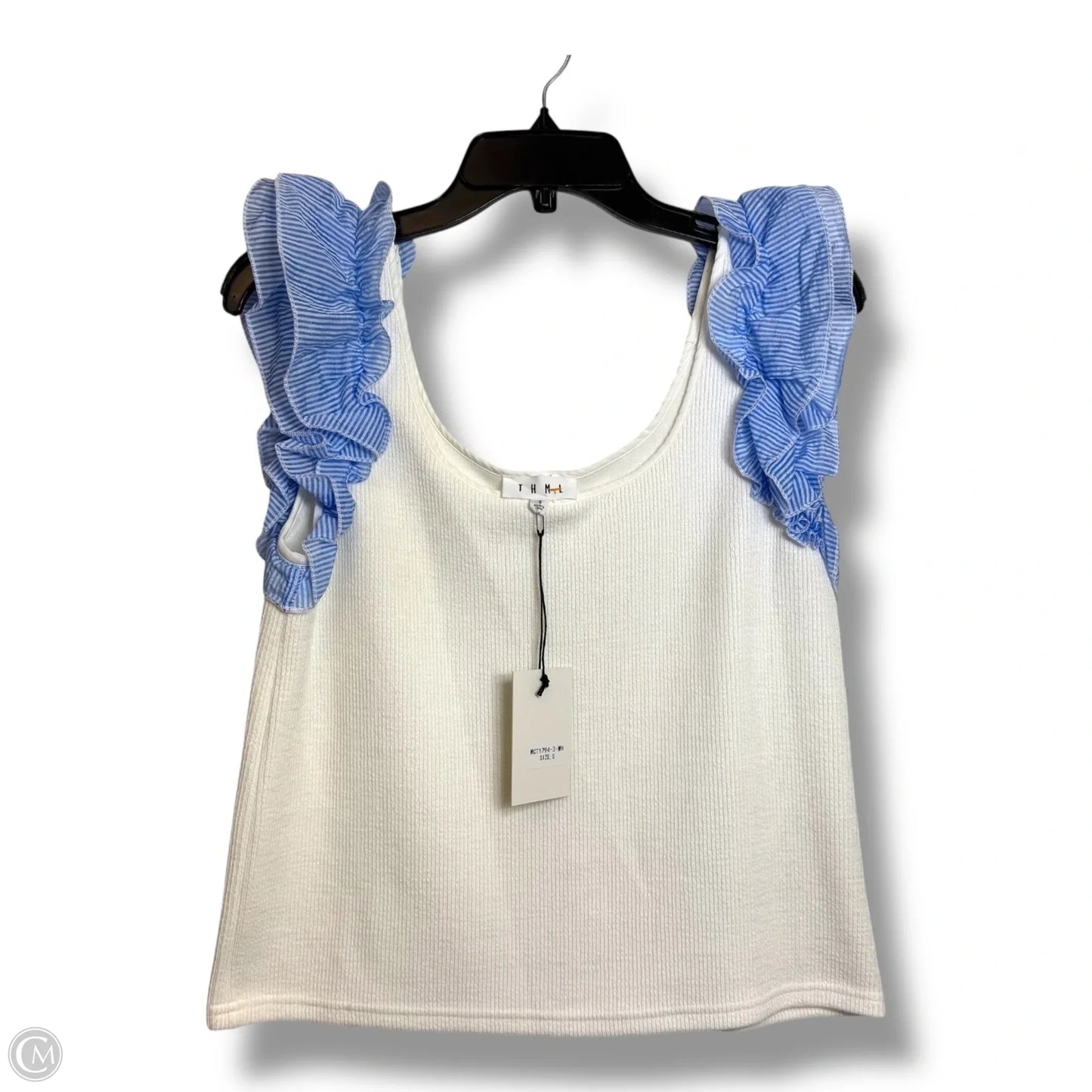 Top Sleeveless By Thml In White, Size: S