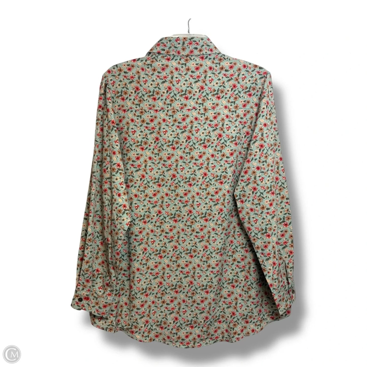 Blouse Long Sleeve By Pol In Floral Print, Size: S