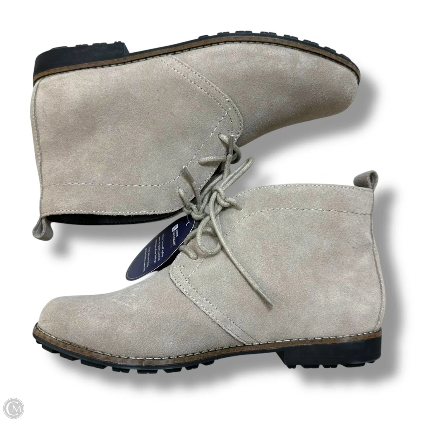 Boots Ankle Flats By White Mountain In Taupe, Size: 6.5